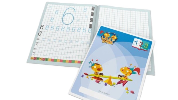 Notranjost zvezka Lili in Bine