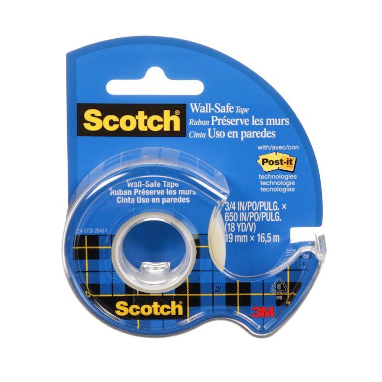 SCOTCH Tapis roulant Strong 19mmx1,5m 4496G-1915-P - Ecomedia AG