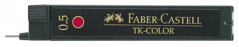 Minice za tehnični svinčnik FC TK 0,5 rdeče