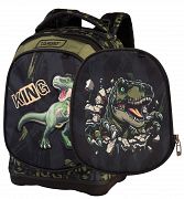 Šolska torba Target Superlight 2 Face Dino King