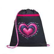 Vrečka za copate Belmil Dark Pink Heart