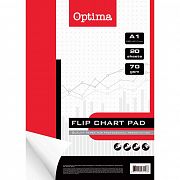 Papir za flipchart table Optima 58 x 81 cm 20/1