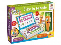 Didaktična igra Lisciani Črke in besede 2v1