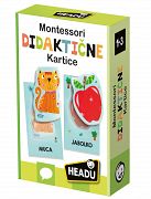Didaktična igra Headu - Montessori kartice 