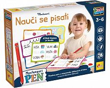 Didaktična igra Lisciani Montessori Šola pisanja