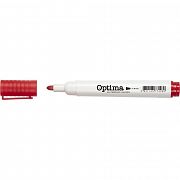 Flomaster za belo tablo Optima rdeč