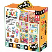 Didaktična igra Headu Montessori Sestavljanka - Moja mala hiša