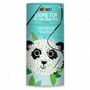 Kreativni set - Moja prva plišasta torba Loopie Fun Panda