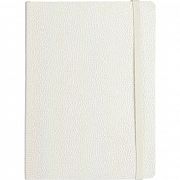 Notes z elastiko A5 Shiny White