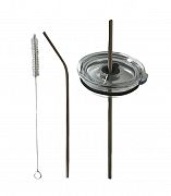 Straw Lid pokrov za slamico + 2x slamica Snow Monkey