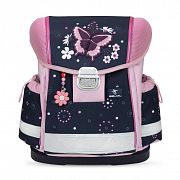 Šolska torba Belmil ABC Classy Midnight Butterfly