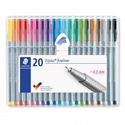 Fineliner Staedtler Triplus 20/1 PVC