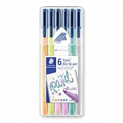 Flomastri Staedtler Triplus Pastel 6/1 PVC