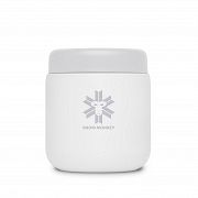 Termo posoda Snow Monkey Foodie Midi 0.48 L Oblačno bela