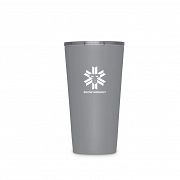 Termo lonček Snow Monkey Enjoyer 0.47 L Svetlo siv