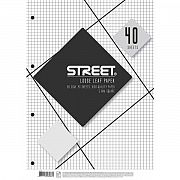 Vložni listi Street A4 karo 40L