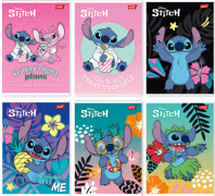 Zvezek A4 brezčrtni Street Lilo & Stitch 54L