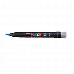 Marker Posca Brush PCF-350 Temno moder