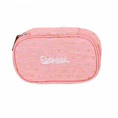 Peresnica prazna Rucksack Only Jumbo Apricot Gold Foil Dots