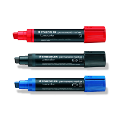 Flomaster Staedtler Lumocolor Extra Bold z ravno konico več barv