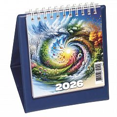 Namizni koledar Piramida 2026 moder