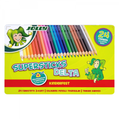 Barvice Jolly Supersticks Delta 24/1 v kovinski embalaži