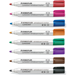 Flomaster Staedtler Lumocolor Whiteboard z okroglo konico več barv