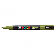 Marker Posca PC-3M Kaki zelen
