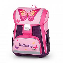 Šolska torba ABC Oxybag Premium Butterfly