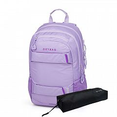 Šolski nahrbtnik OXYBAG Oxy Sport Violet + peresnica