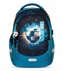 Šolska torba Belmil Leisure Plus Fire Football
