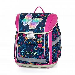 Šolska torba ABC Oxybag Premium Light Butterfly