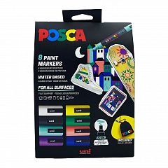 Darilni set Posca PC-5M 8/1 + platnena vrečka