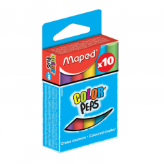 Mehke krede za risanje Maped 10/1 barvne