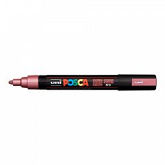 Marker Posca PC-5M Metallic rdeč