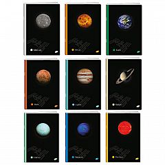 Zvezek A4 črte Elisa Planeti 54L