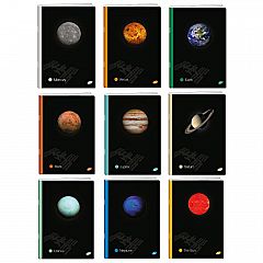 Zvezek A4 visoki karo Planeti 54L