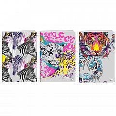 Zvezek A4 črte Elisa Animal Art 54L