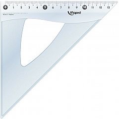 Ravnilo trikotnik Maped Essential 21 cm 45°