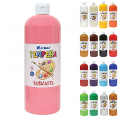 Tempera barva Karbon 1L več barv