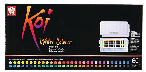 Akvarelni set Sakura Koi Sketch Box 60/1