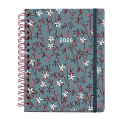 Dnevni planer A5 2026 Miquelrius motiv Bambu arno