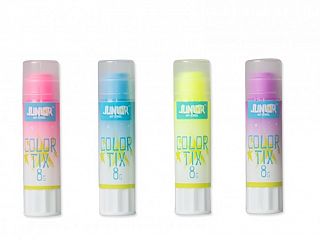 Barvno lepilo v stiku Junior Color Tix
