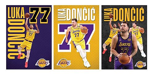 Zvezek A4 črte Street Luka Dončić 54L