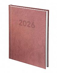 Rokovnik B5 z datumom 2026 Flora Roza