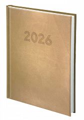 Rokovnik B5 z datumom 2026 Zorya Zlat