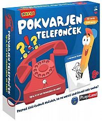 Družabna igra Pokvarjen telefonček