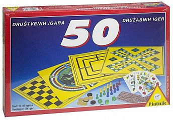 Družabna igra set 50 iger