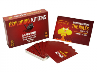 Družabna igra s kartami Exploding Kittens