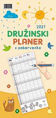 Koledar stenski 2027 JM Družinski planer